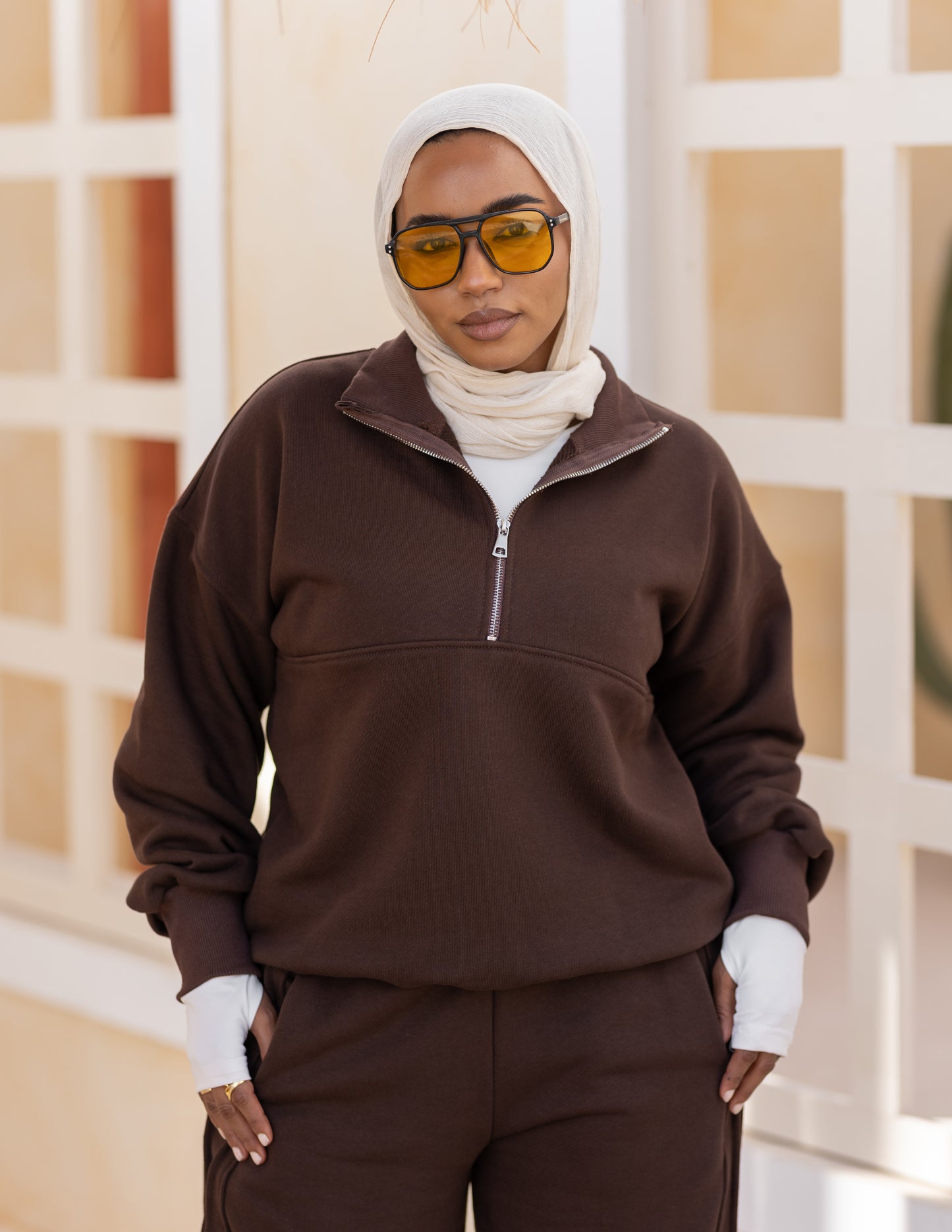 Emera Set — Burnt Brown