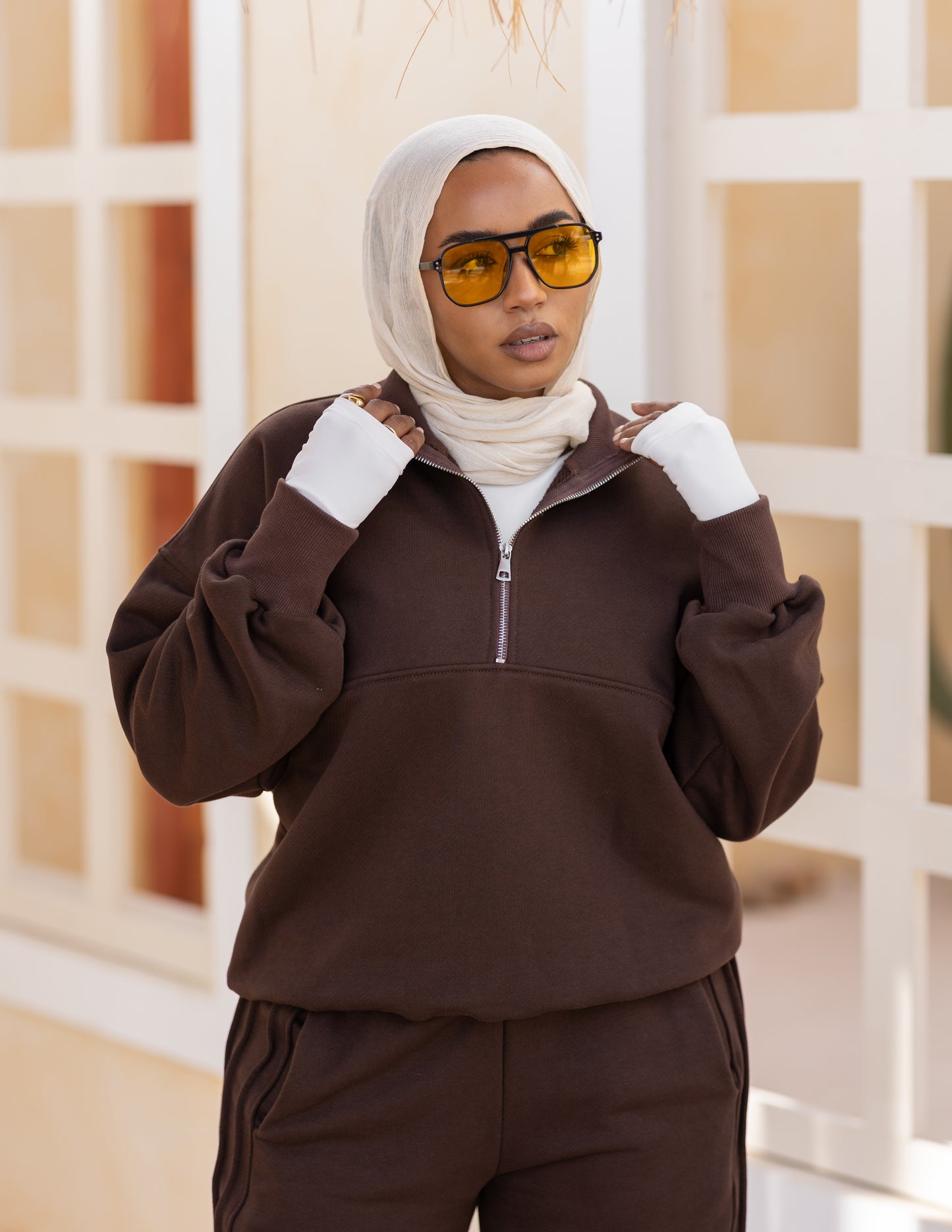 Emera Set — Burnt Brown