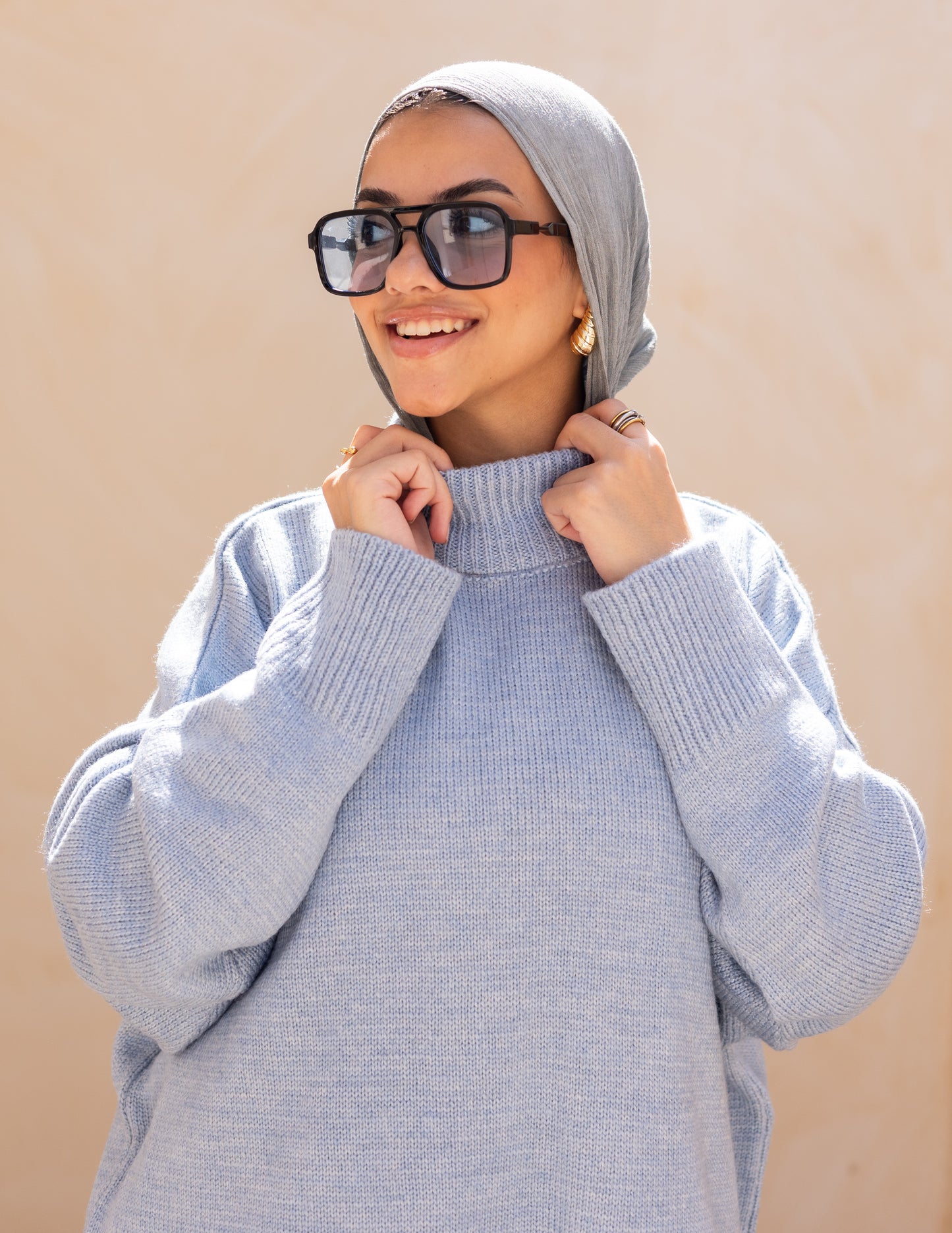 Vybe. Pullover — Baby Blue