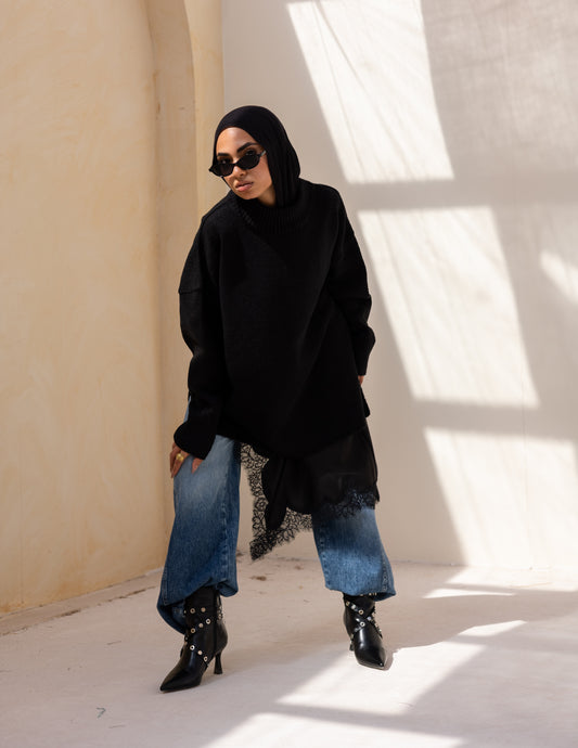 Vybe Pullover — Black