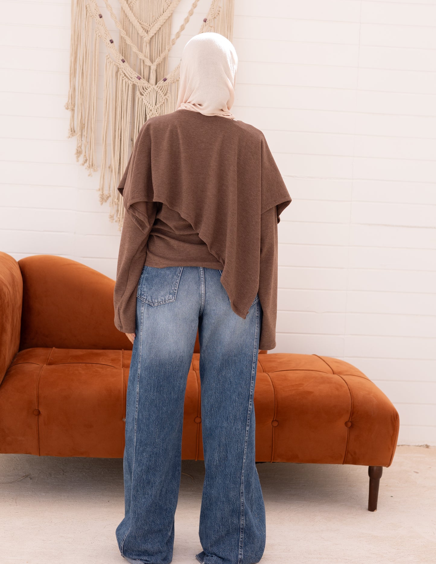 The Knyt. Top — Brown