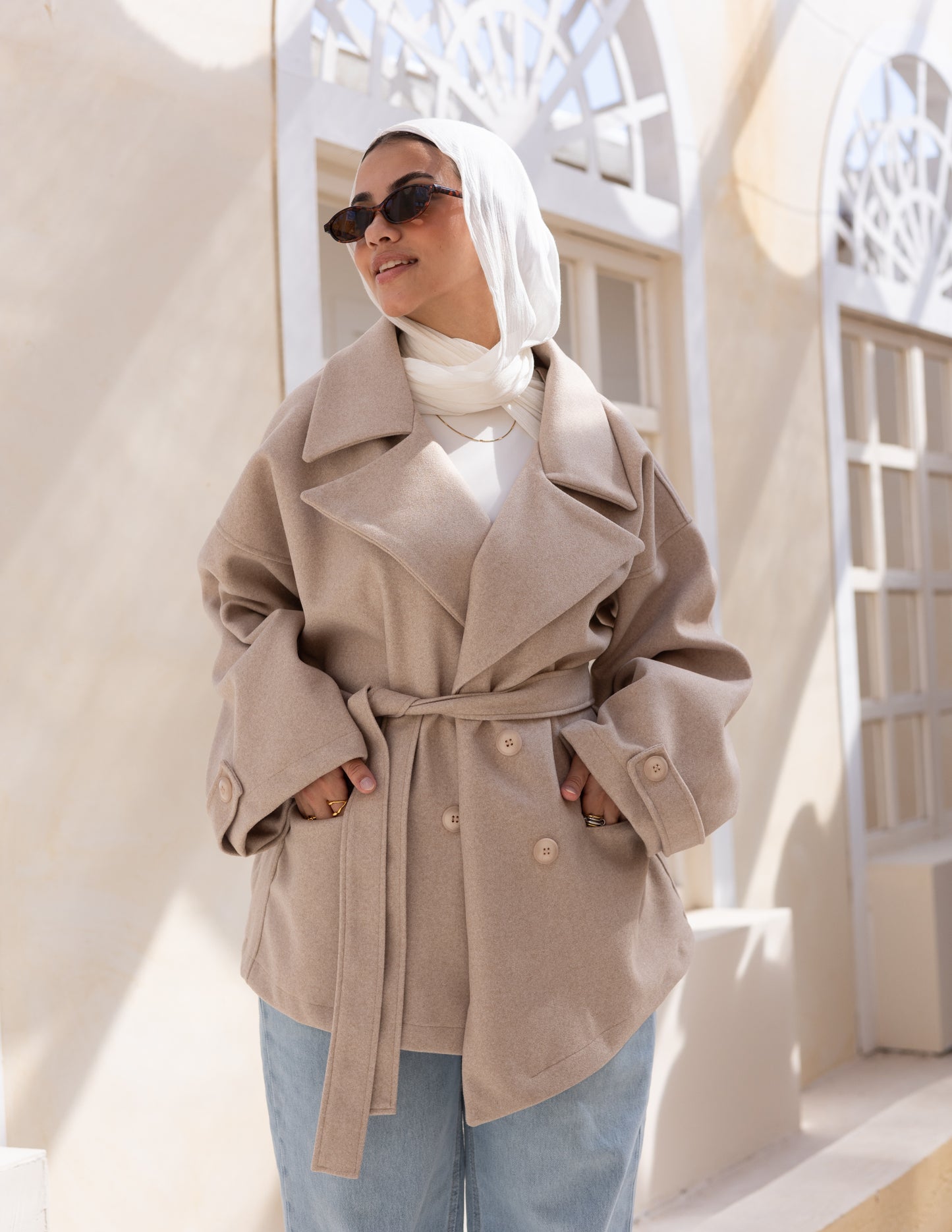 The Vint. Coat — Beige