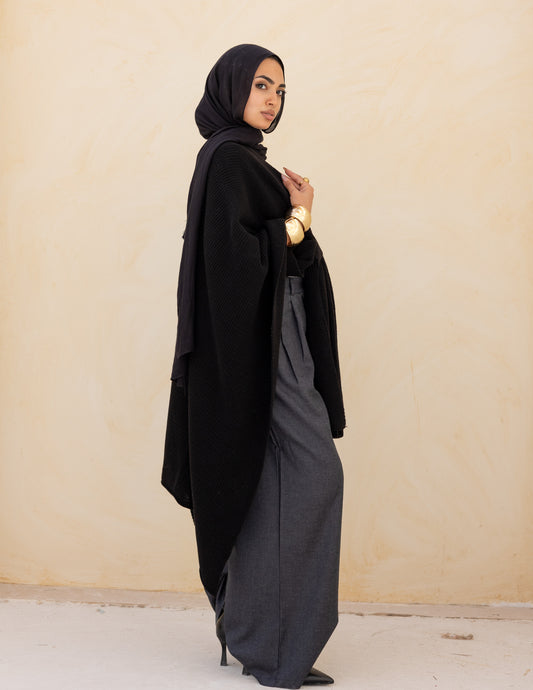 Elle Cape — Black