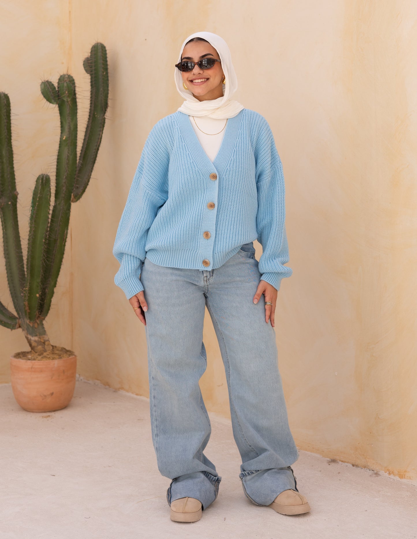 Aura Sweater — Baby Blue