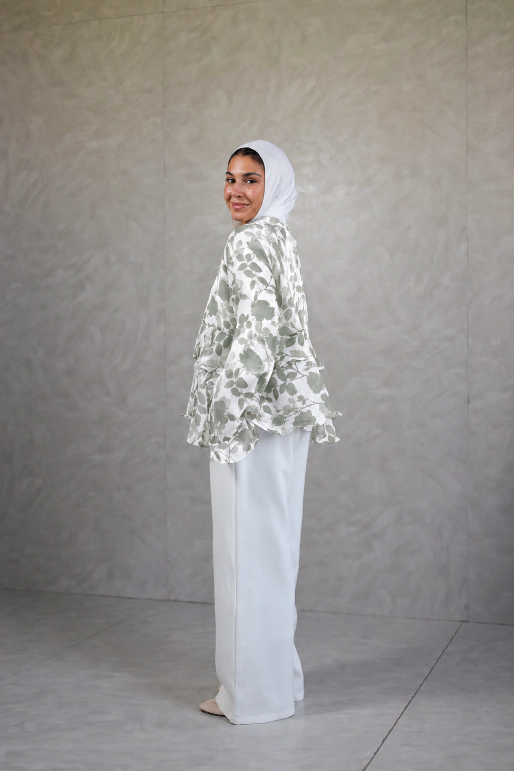 Pansy Blouse_ Mint