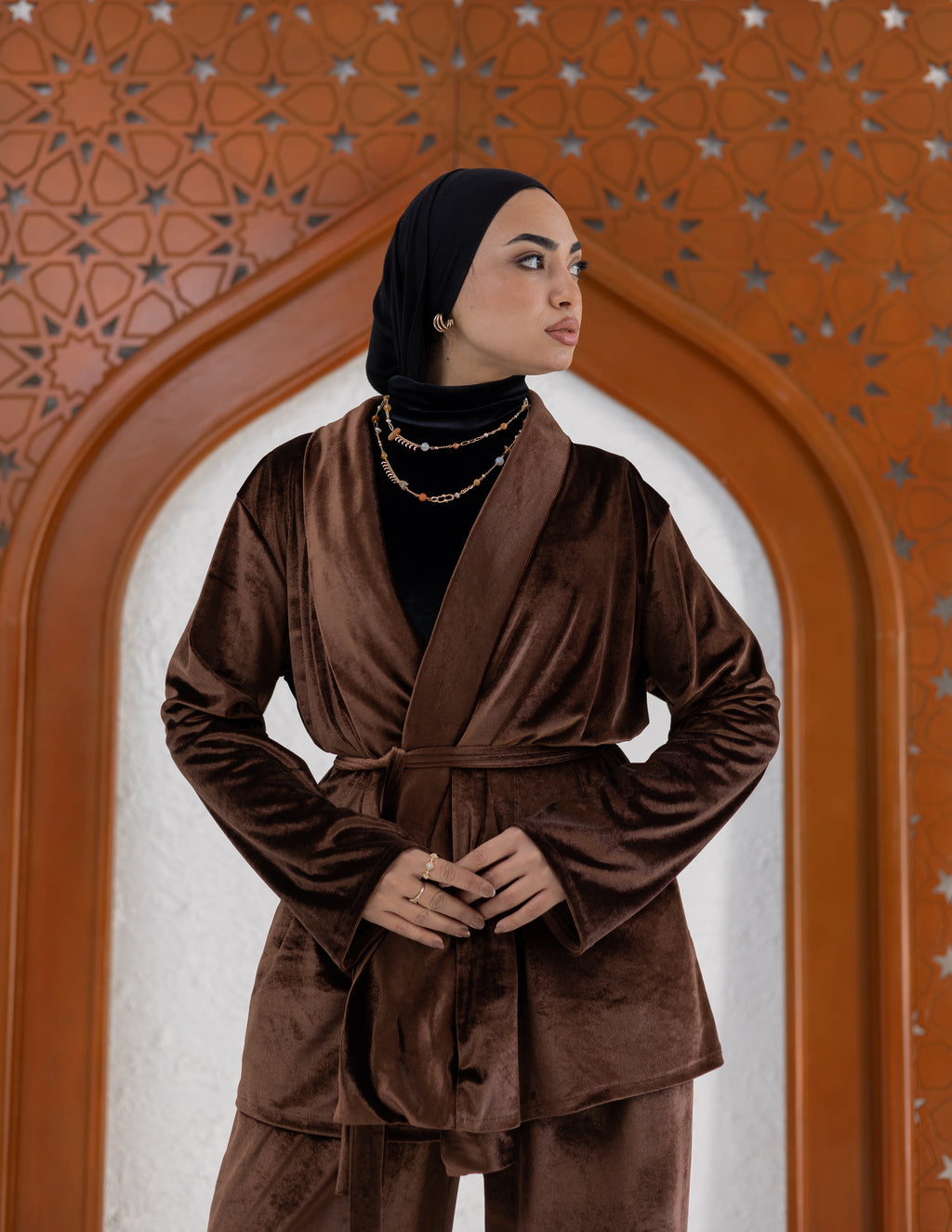Layali Set - in Brown