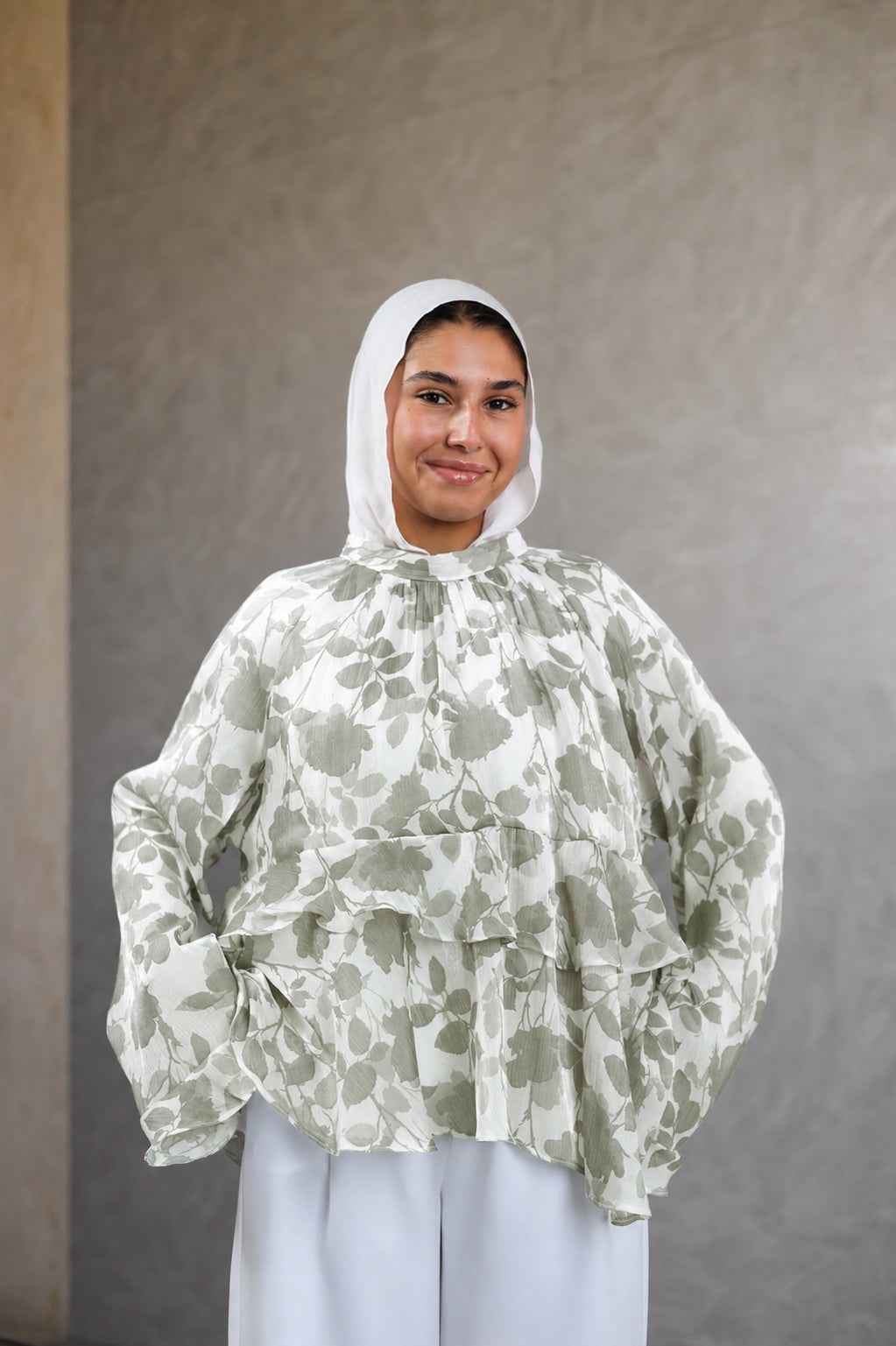 Pansy blouse_ mint