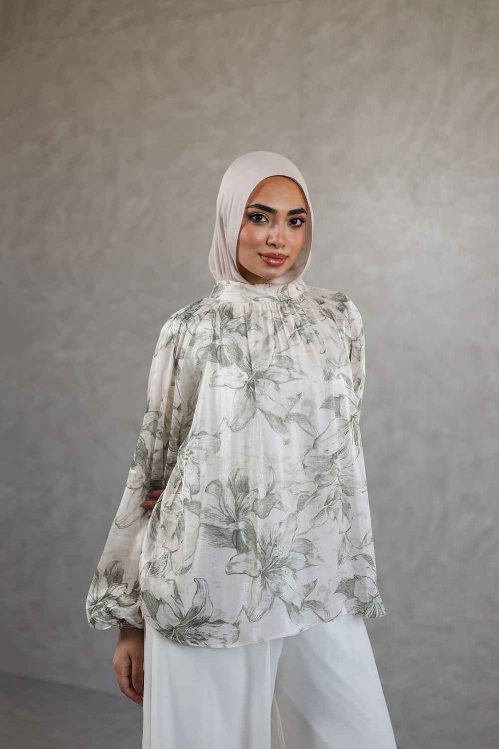 Orchid Blouse_ Olive