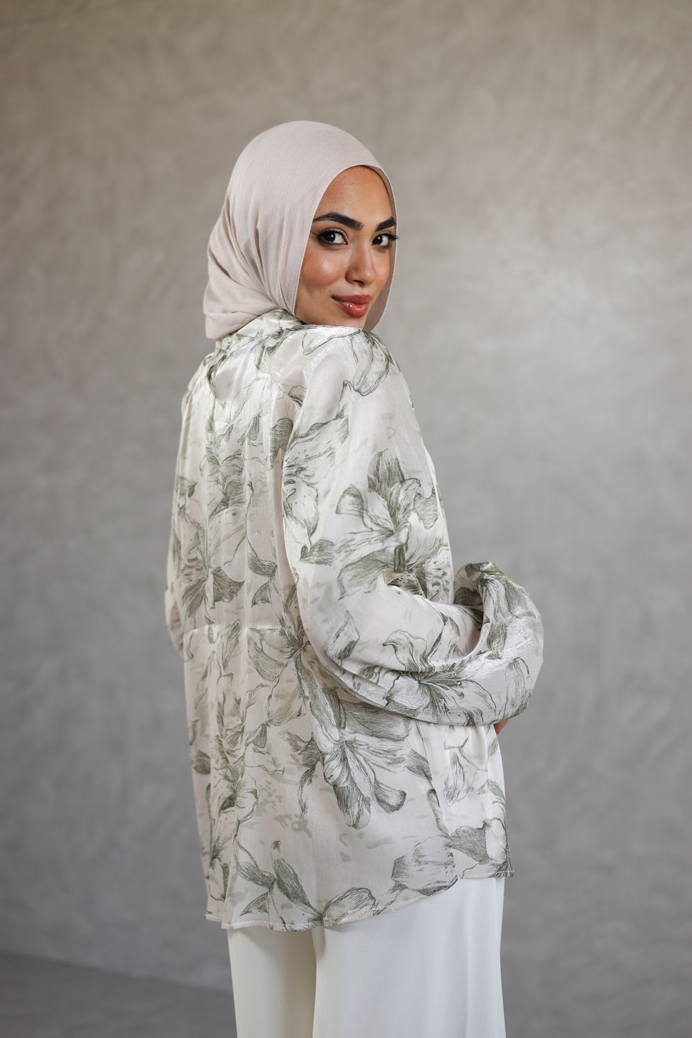 Orchid Blouse_ Olive