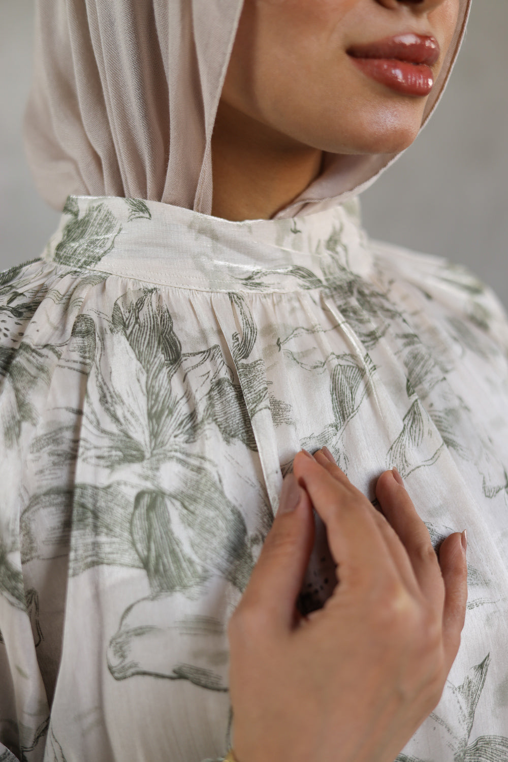 Orchid Blouse_ Olive