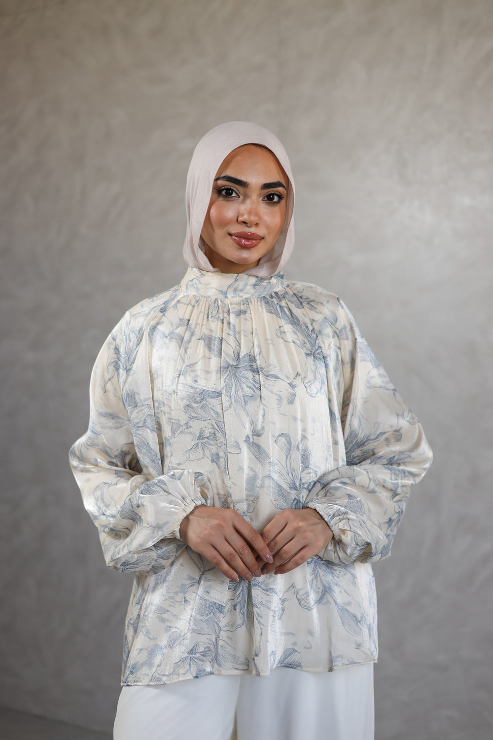 Orchid Blouse_ Blue