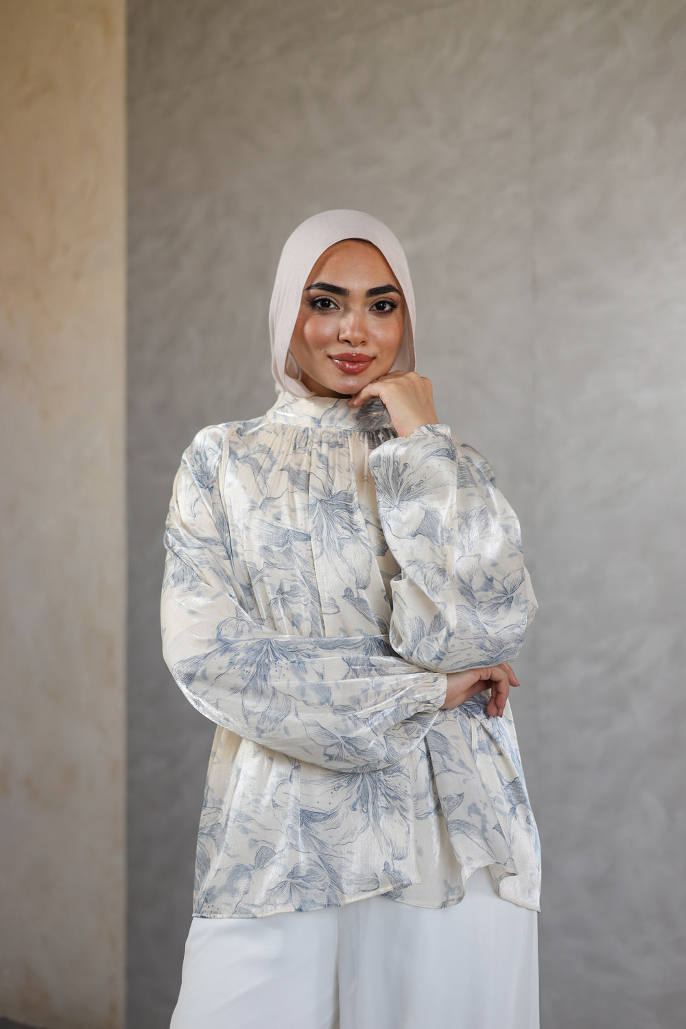 Orchid Blouse_ Blue