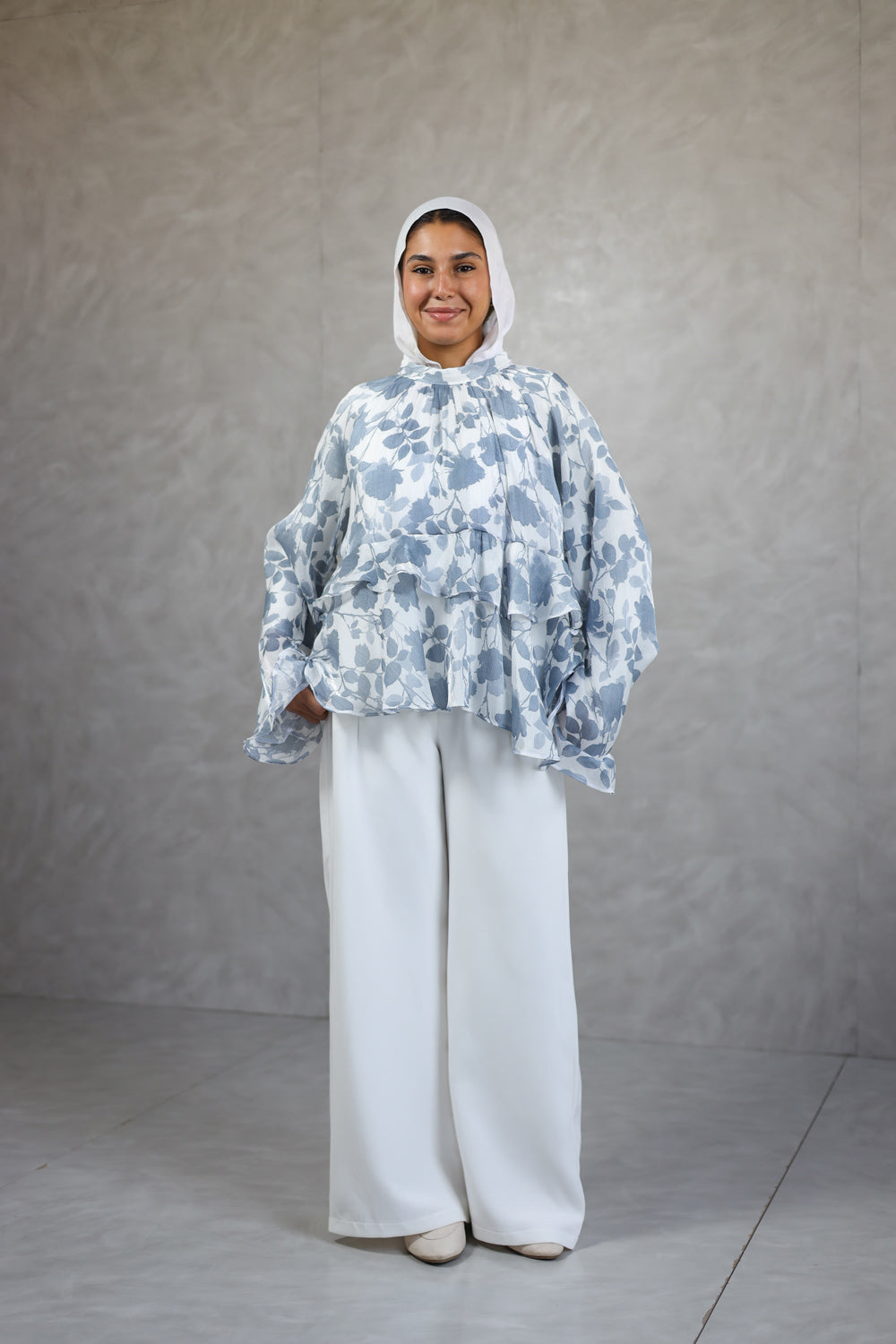 Pansy Blouse_ Blue