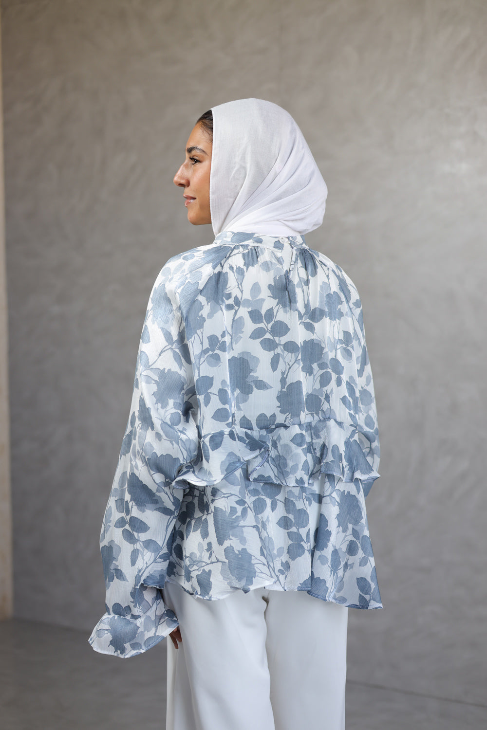 Pansy Blouse_ Blue