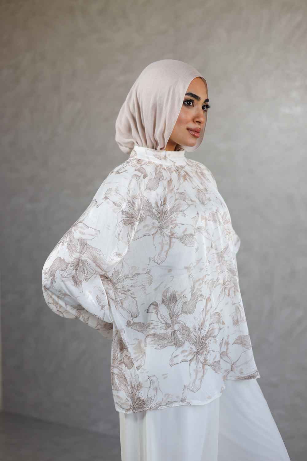 Orchid Blouse_Beige