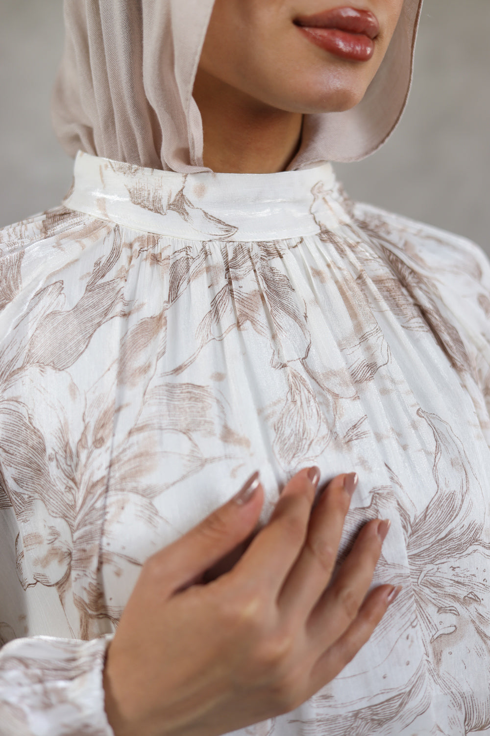 Orchid Blouse_Beige