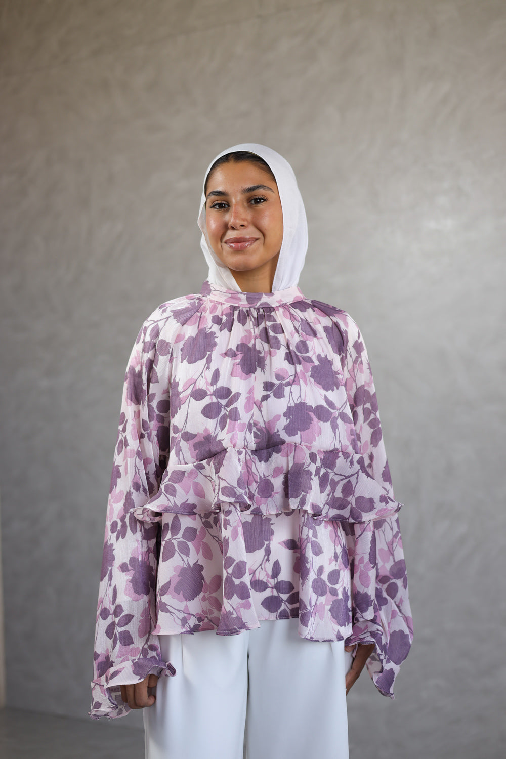 Pansy Blouse_Purple