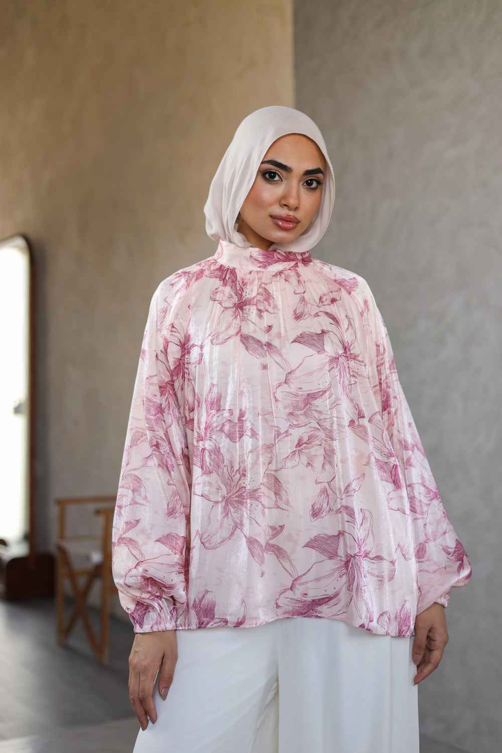Orchid Blouse_ Pink