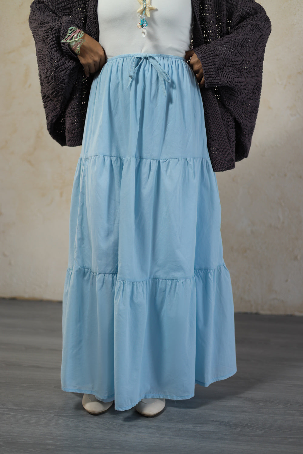 Daydream Skirt_babyblue