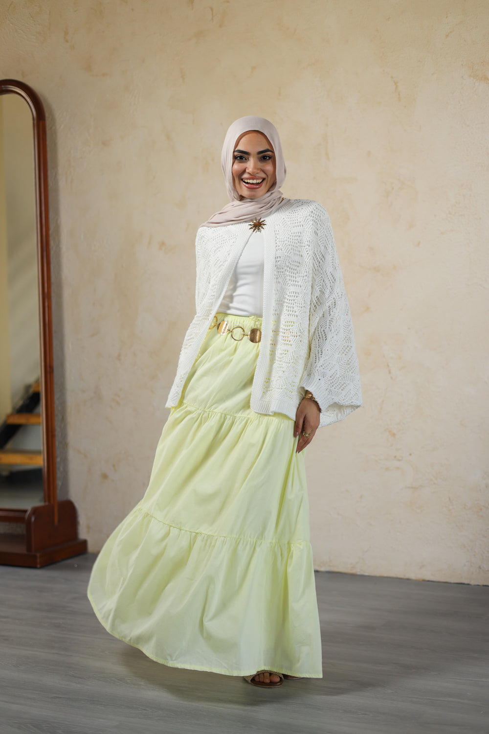 Daydream Skirt_butter yellow