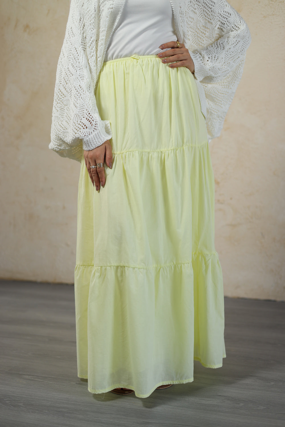 Daydream skirt_butter yellow