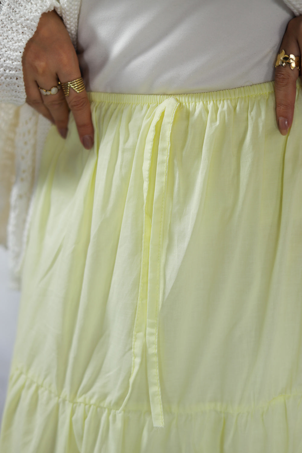Daydream Skirt_butter yellow