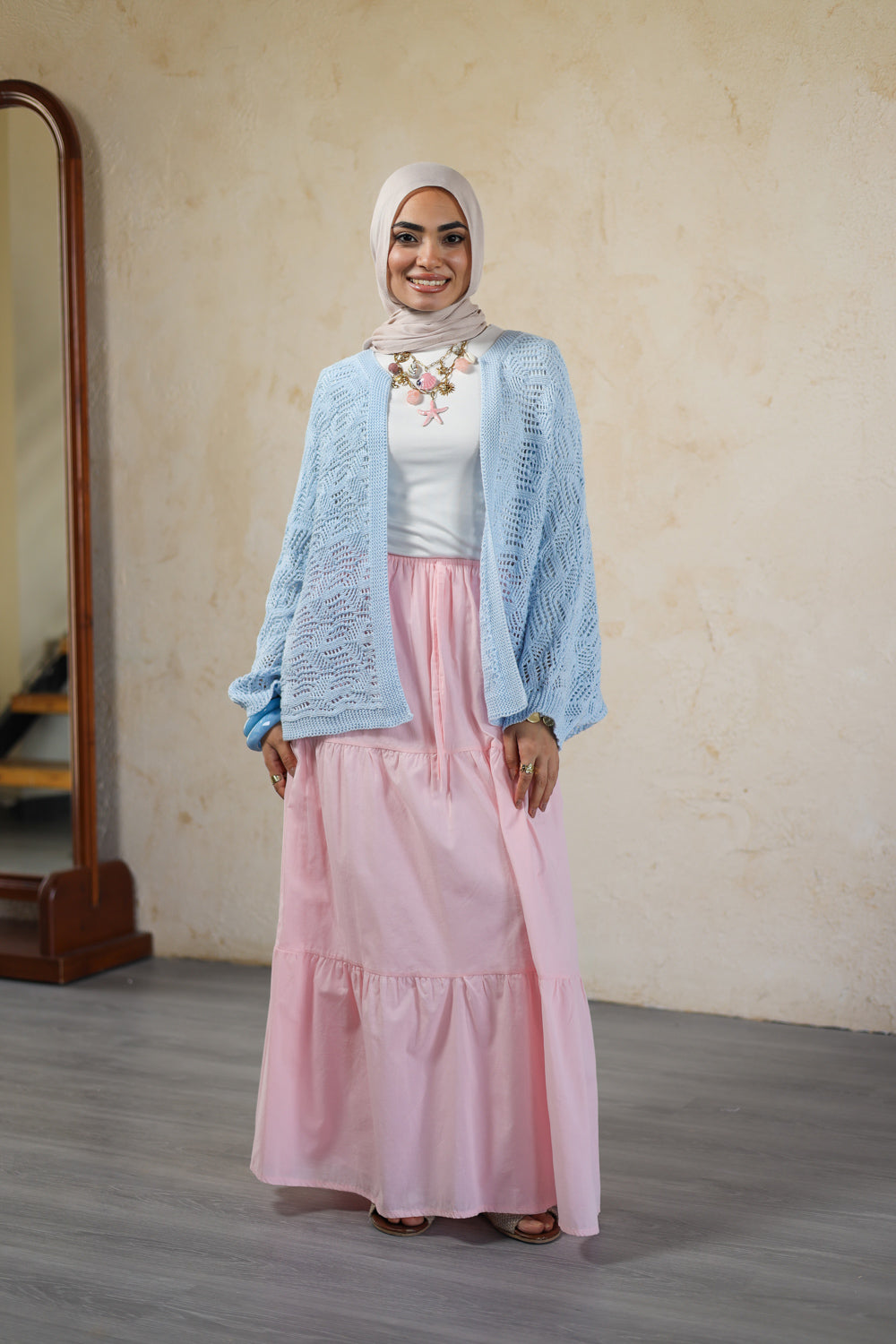 Daydream Skirt_ baby pink
