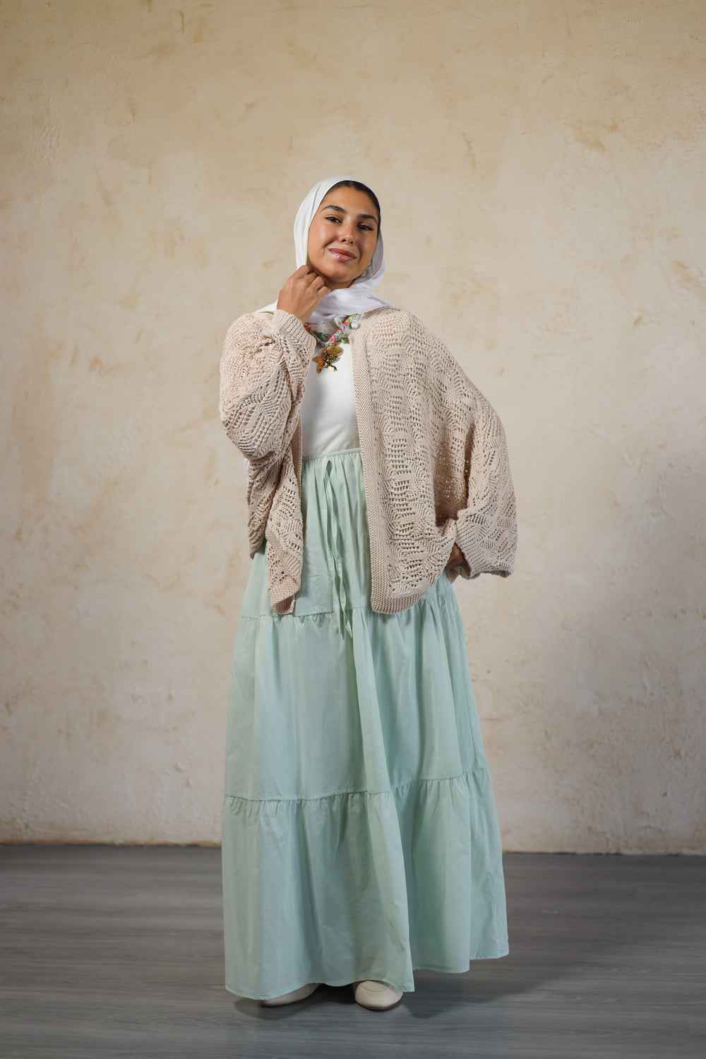 Daydream Skirt_ light green