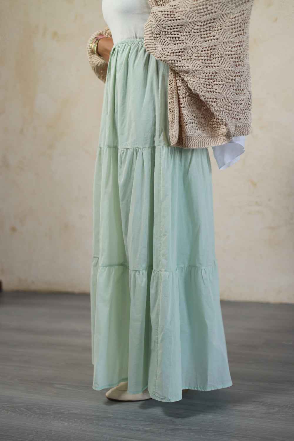 Daydream skirt_ light green