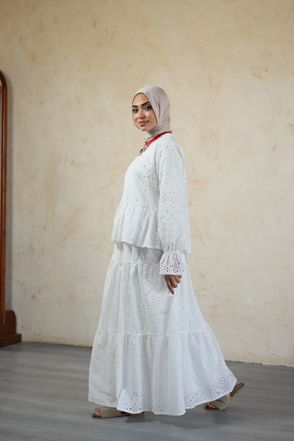 Blossom Skirt _ white