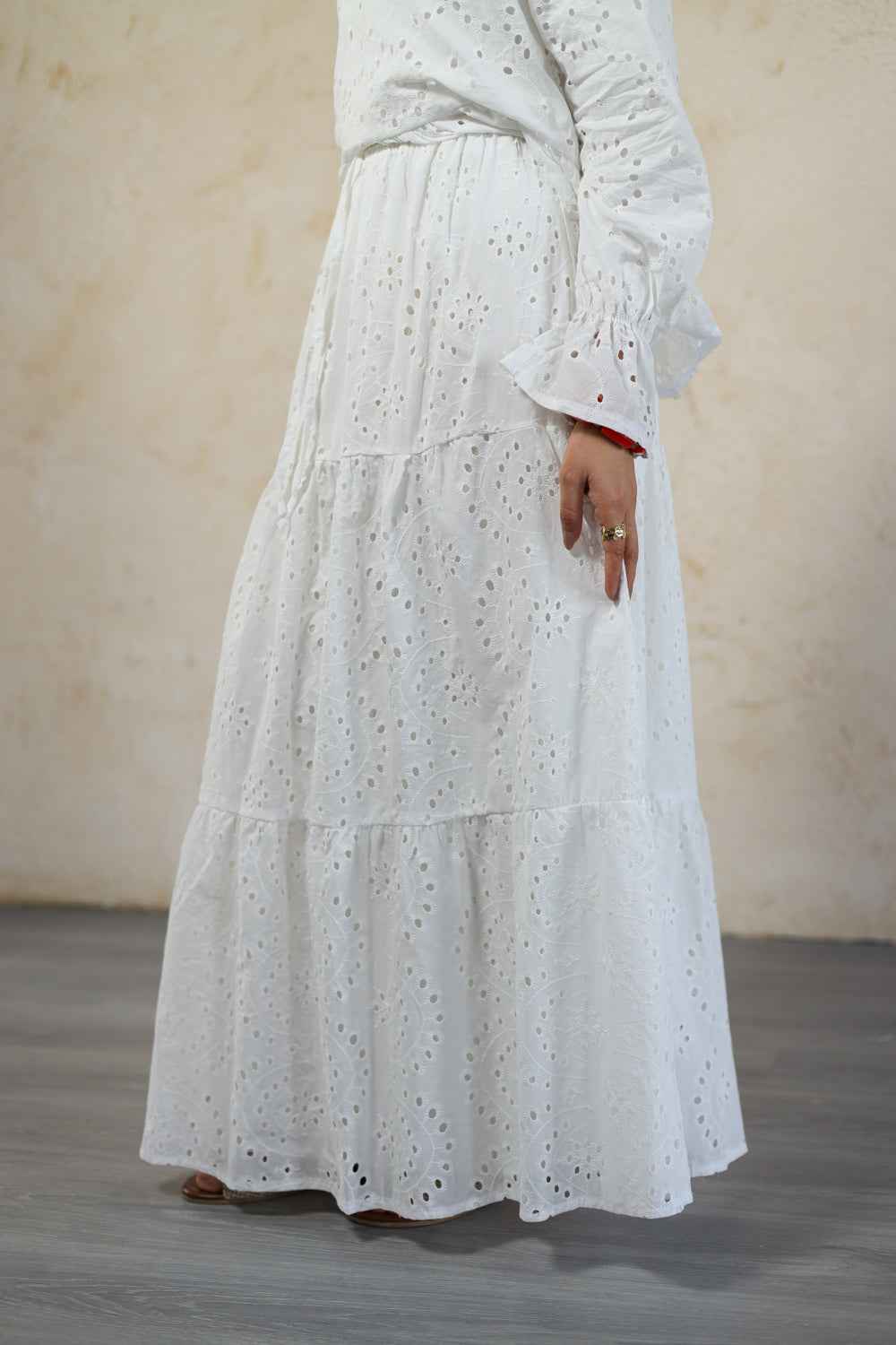 Blossom Skirt _ white