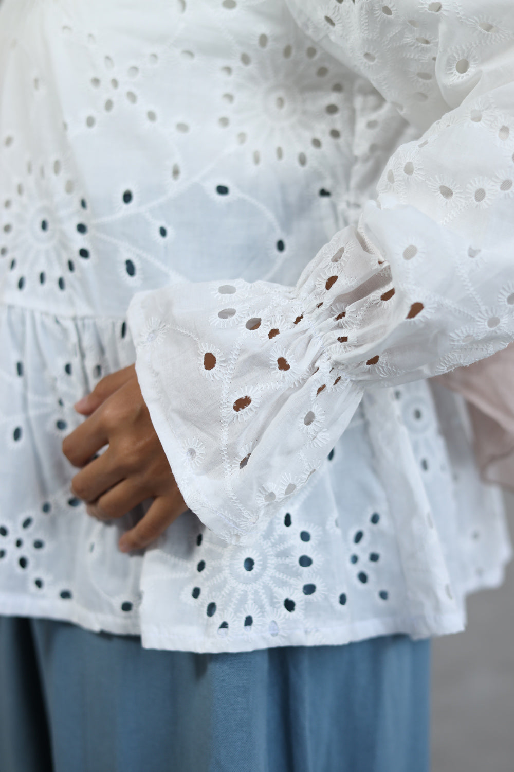Dalilah Blouse _white