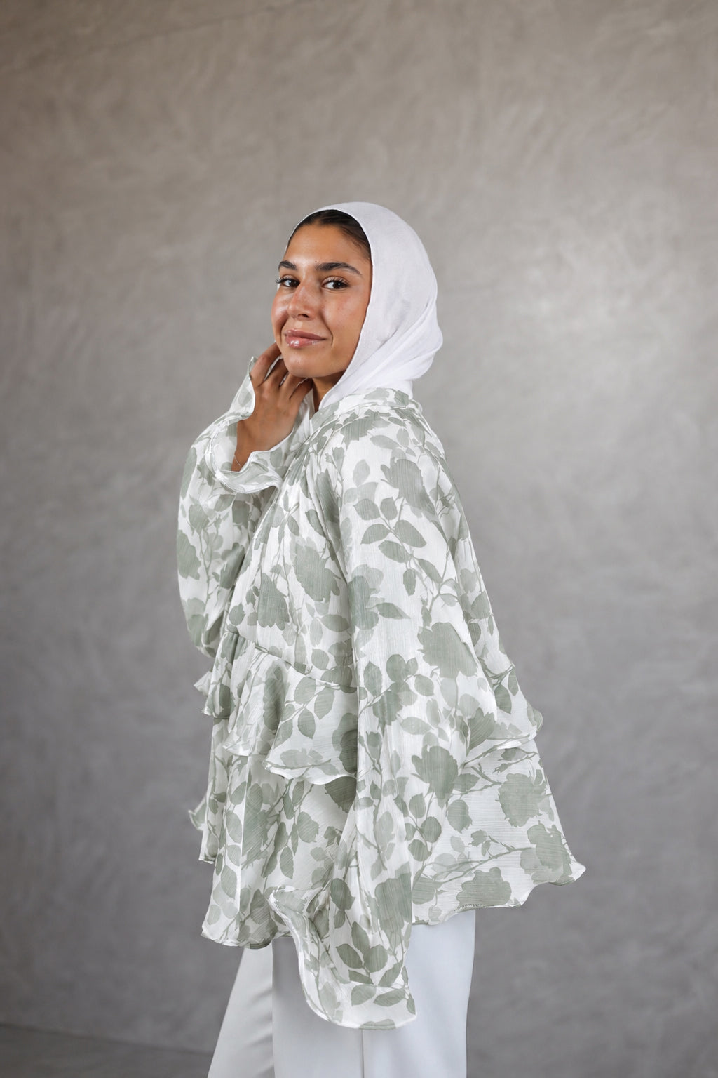 Pansy Blouse_ Mint
