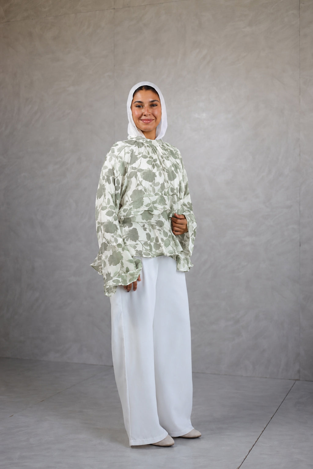 Pansy Blouse_ Mint