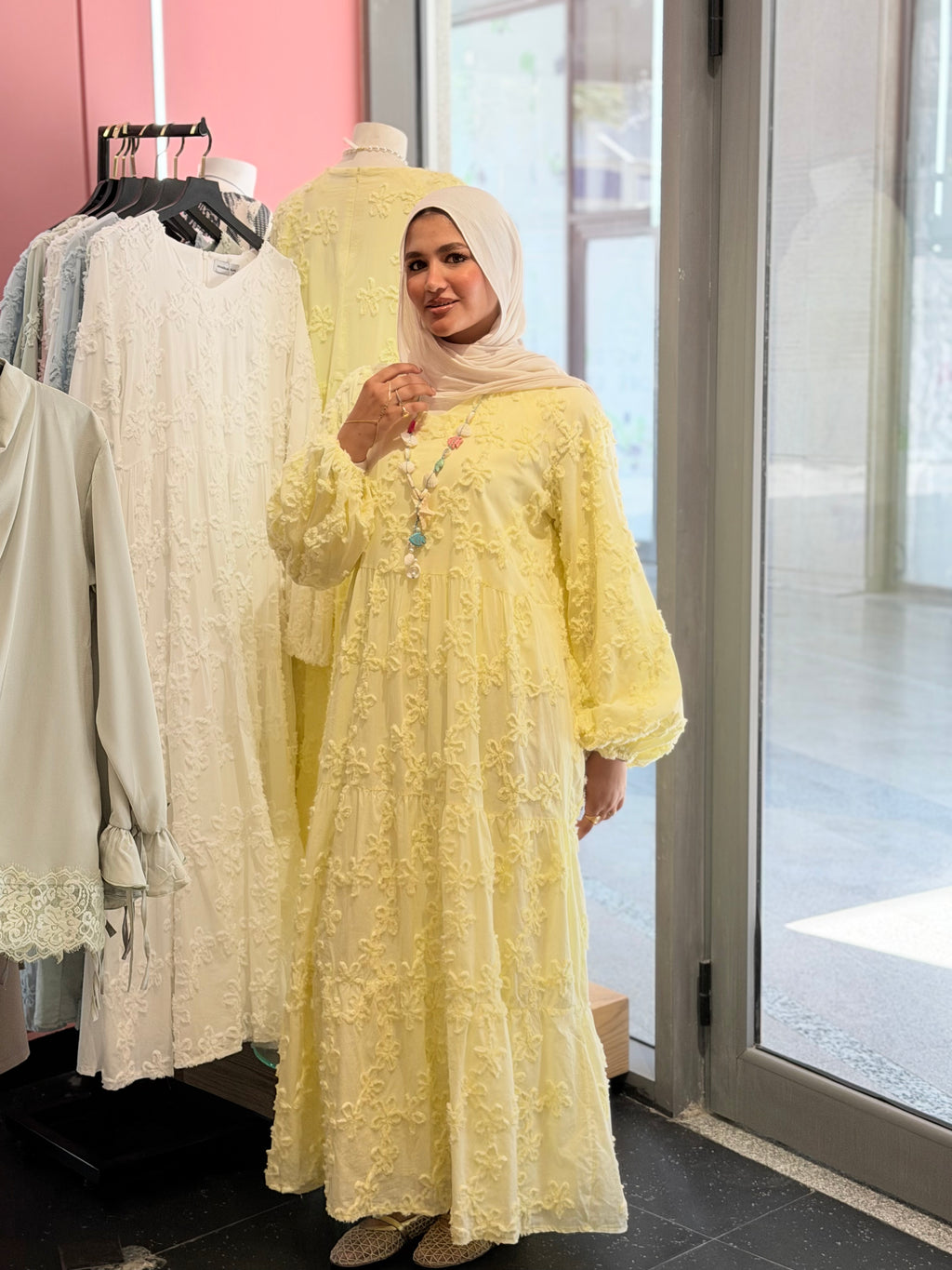 Tulia Dress _butter yellow