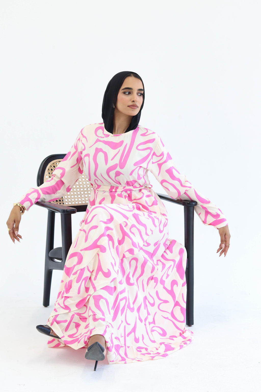 Floral Dress In Pink