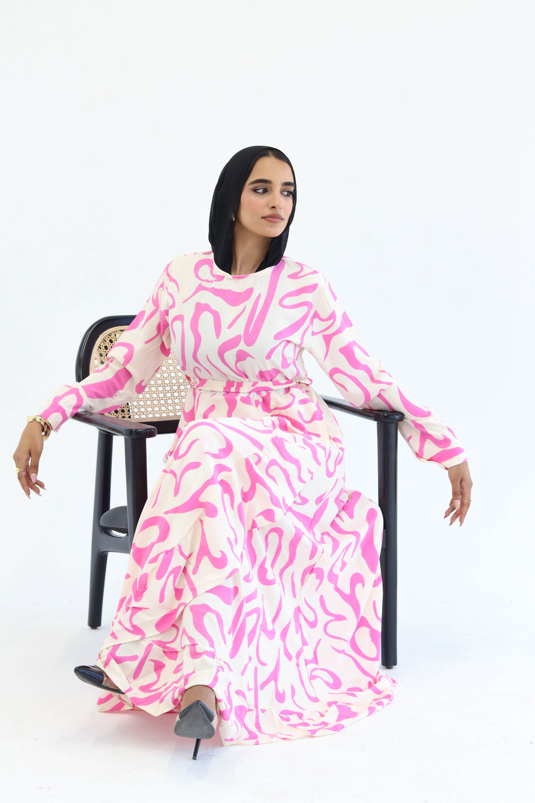 Floral Dress In Pink