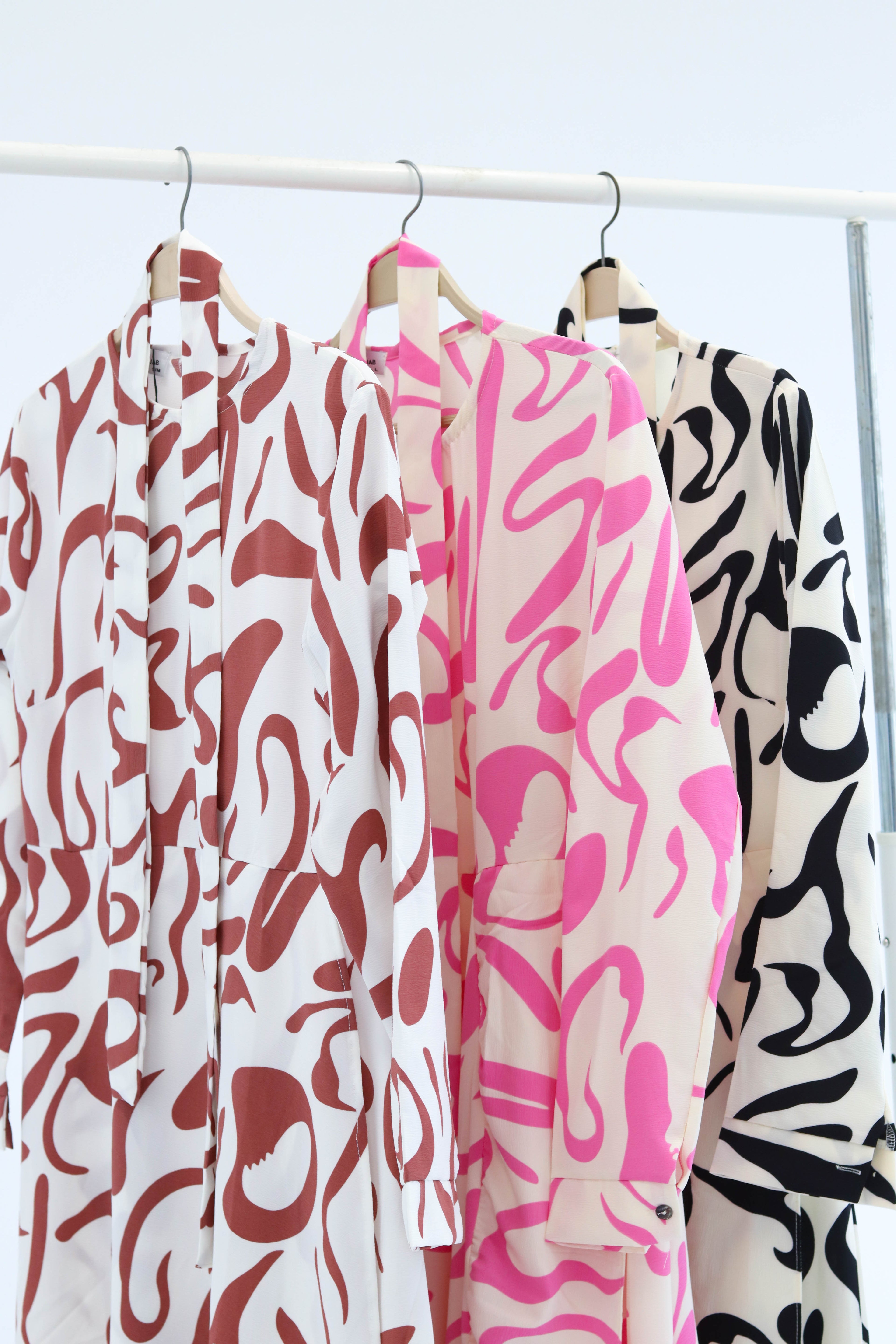 Floral Dress In Brown