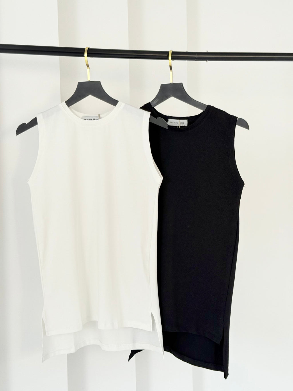 Basic T-shirt Cut In Black