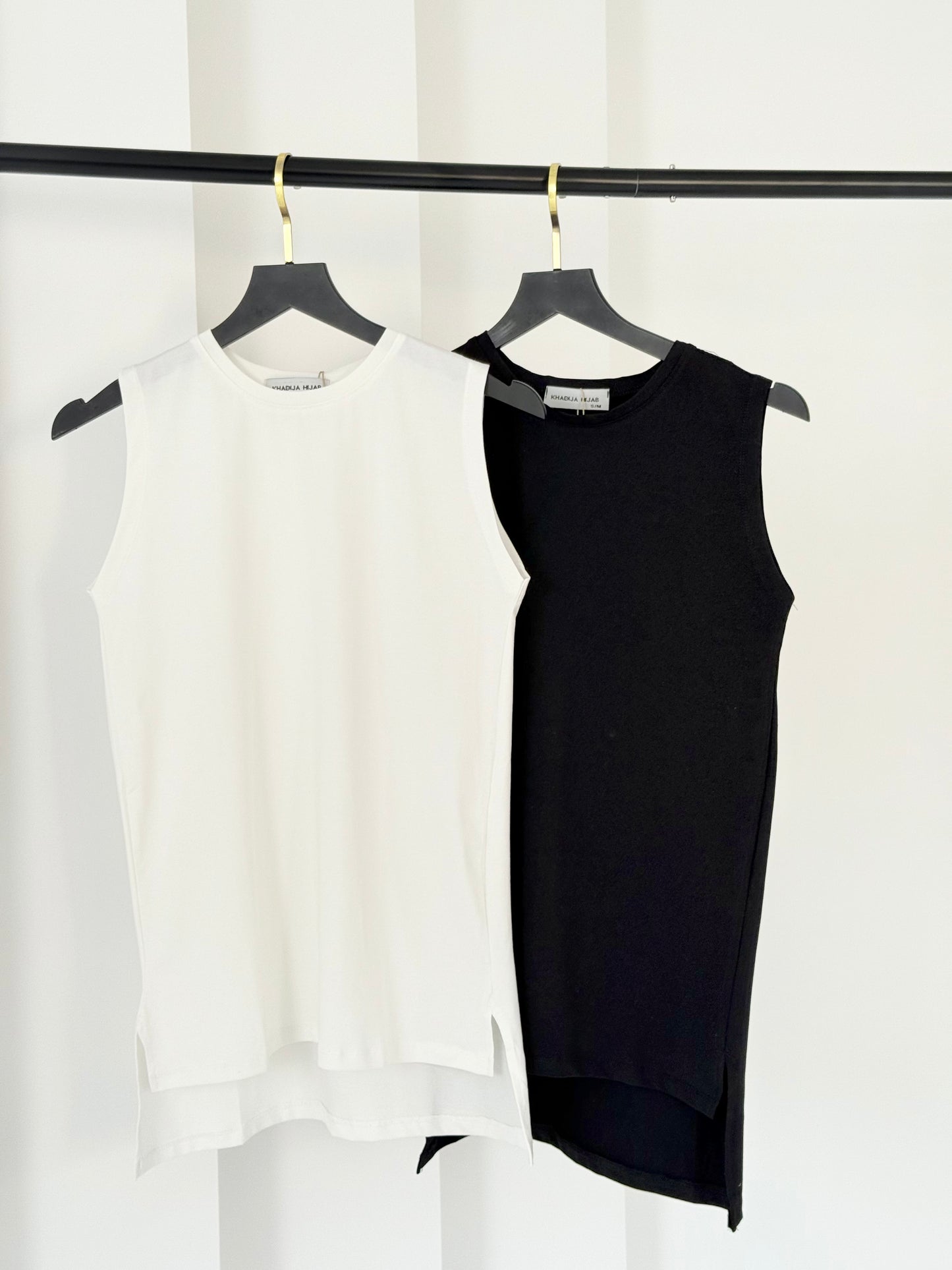 Basic T-shirt Cut In Black