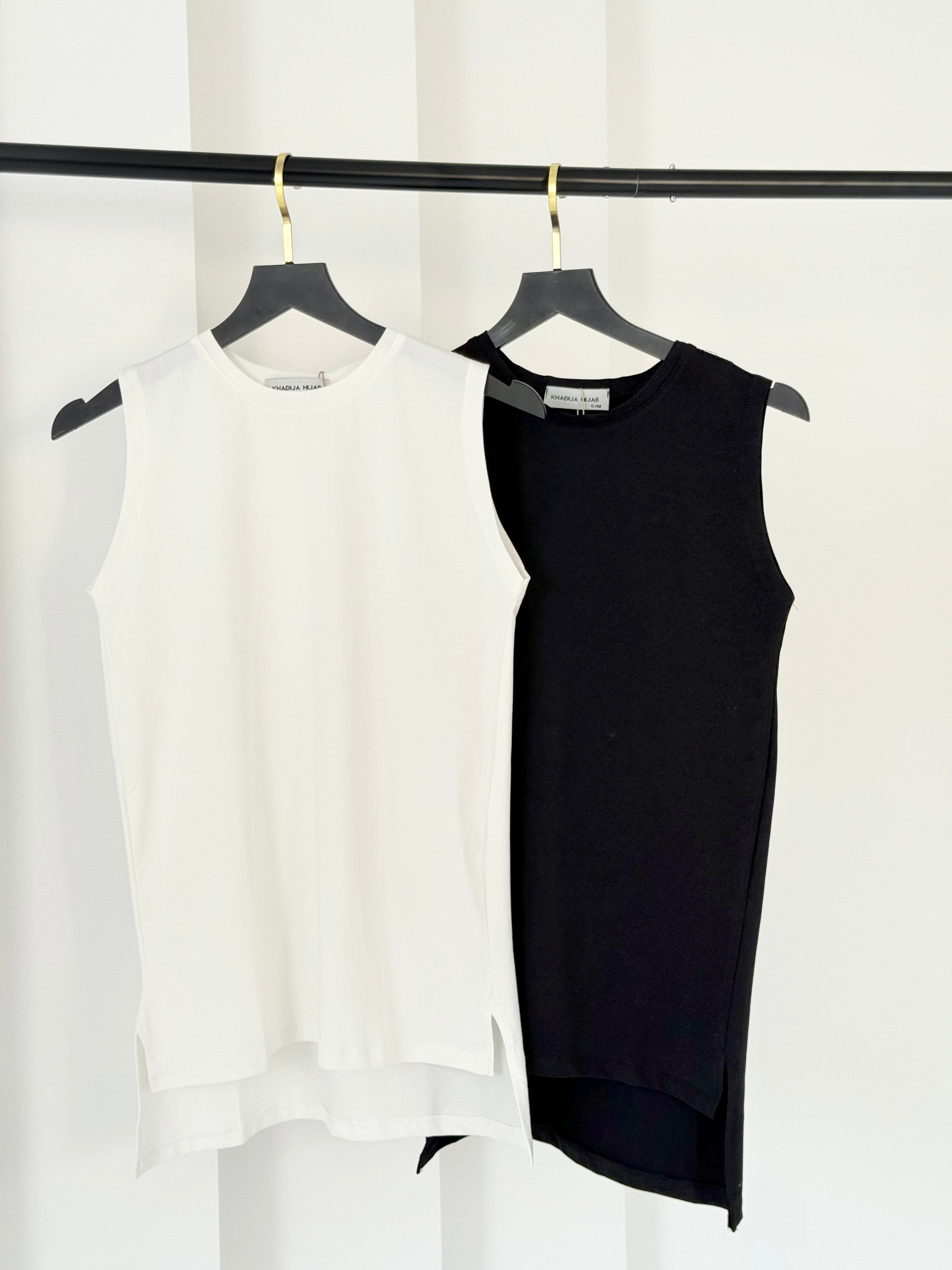 Basic T-shirt Cut In Black