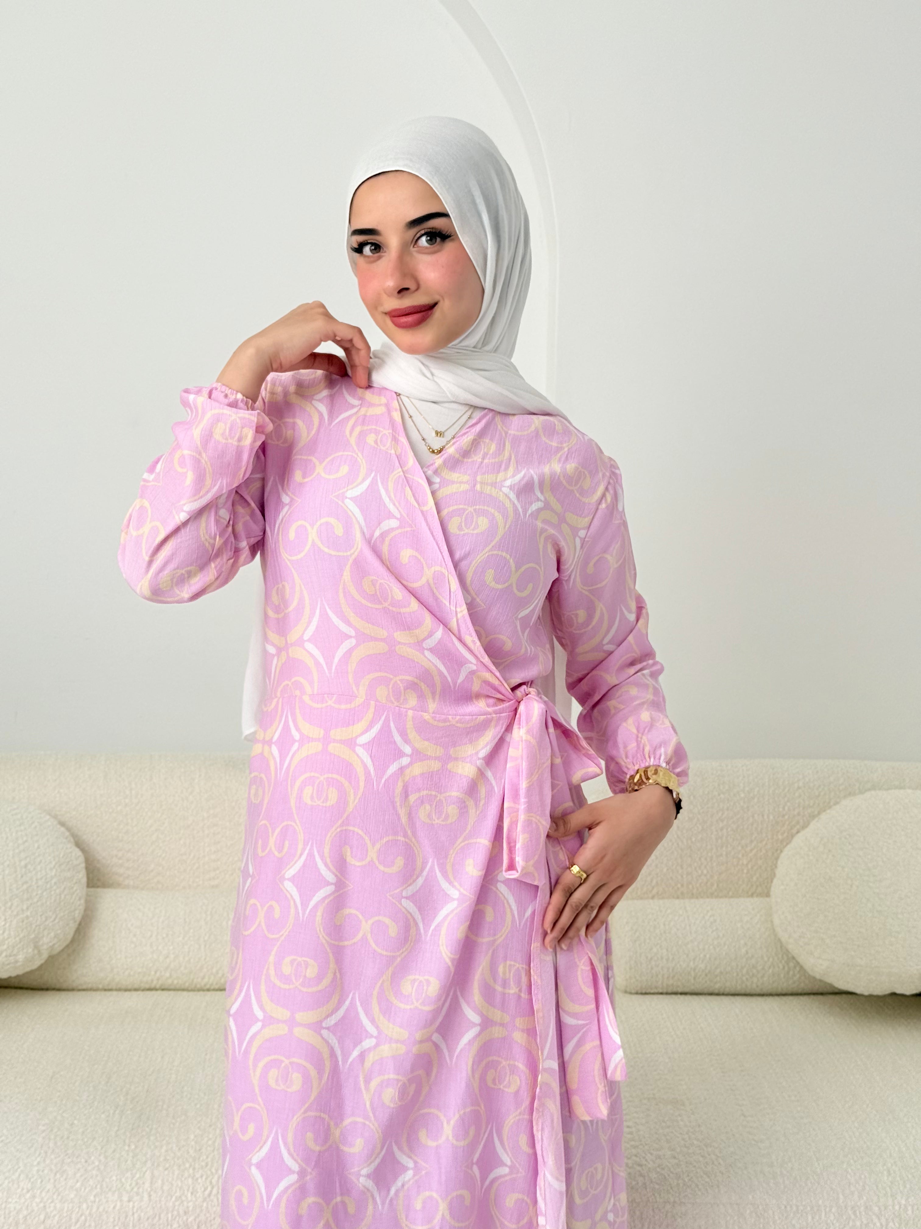 Candy Kayan Dress In Pink