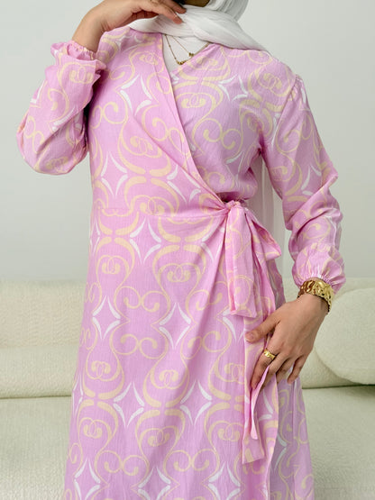 Candy Kayan Dress In Pink