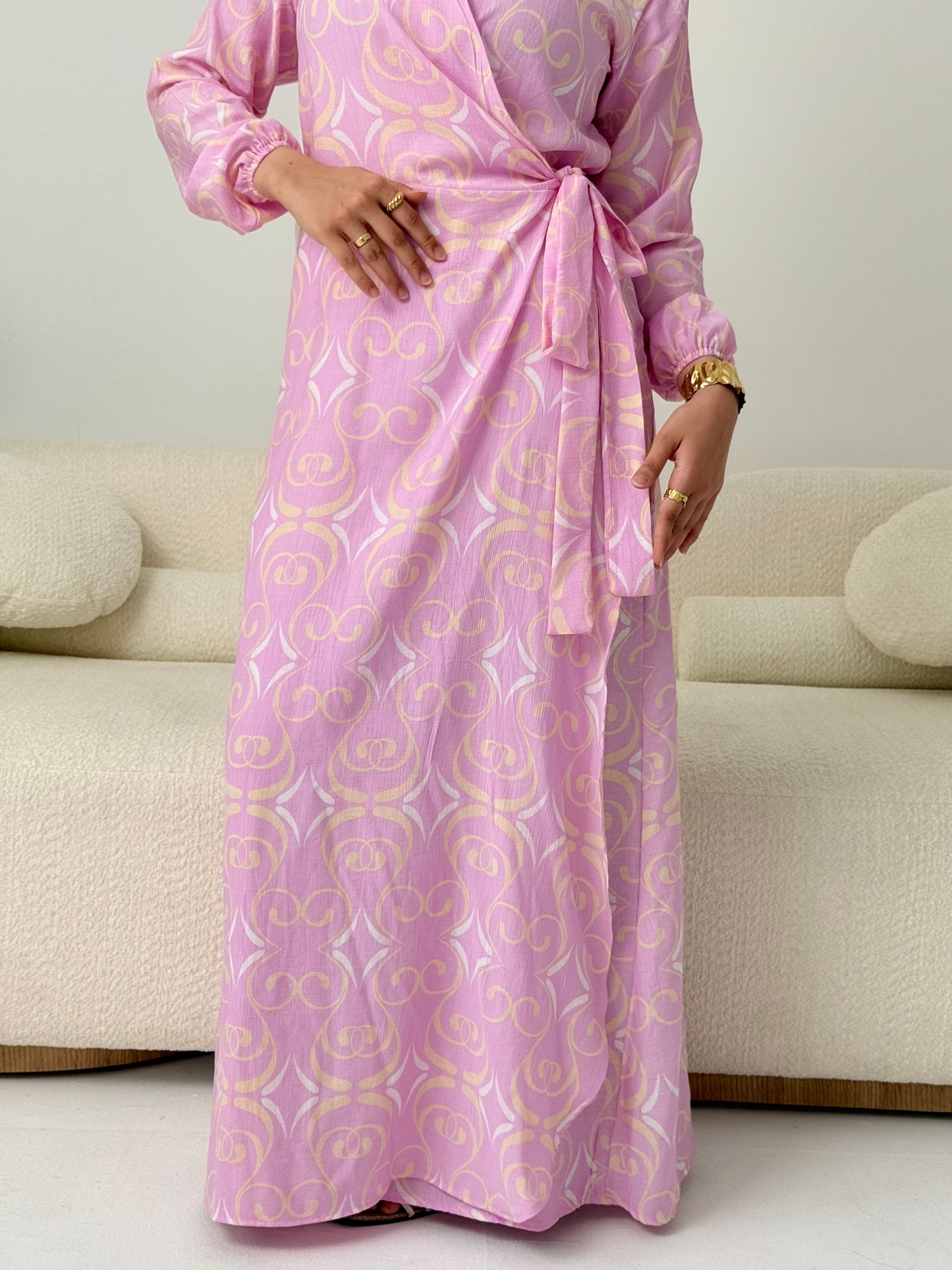 Candy Kayan Dress In Pink