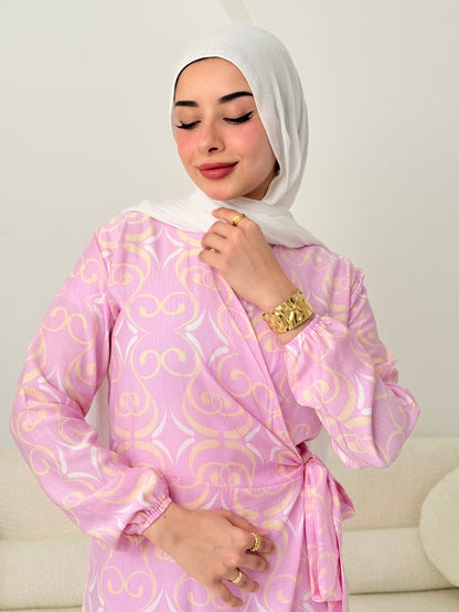 Candy Kayan Dress In Pink