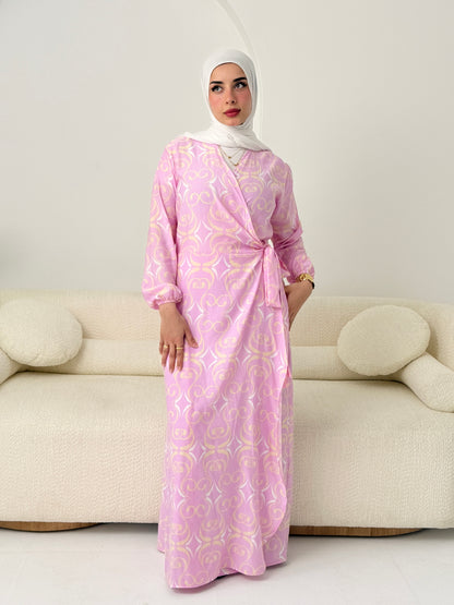Candy Kayan Dress In Pink