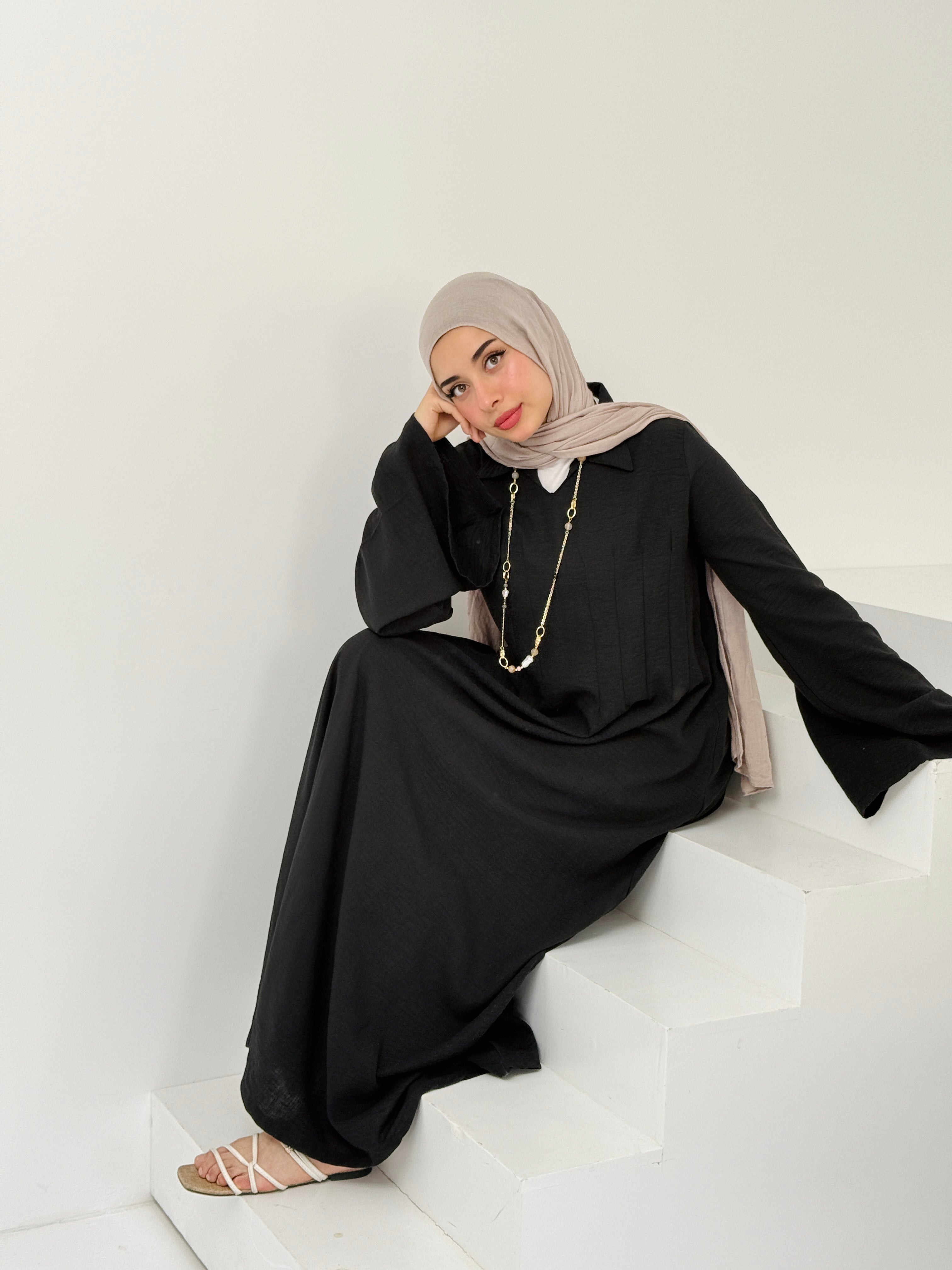 Darts Dress In Black