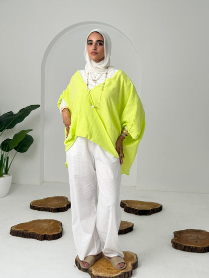 Qurwazih Top In Neon