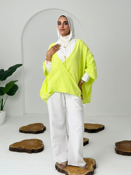 Qurwazih Top In Neon
