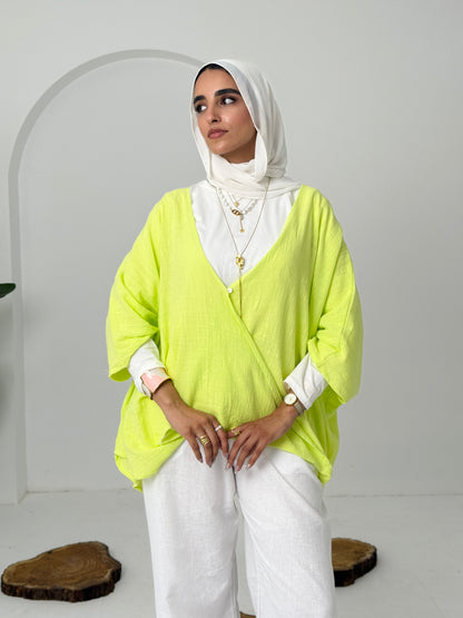 Qurwazih Top In Neon